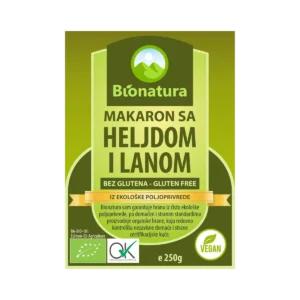 Makaron sa heljdom i lanom (bezglutenski) 250g