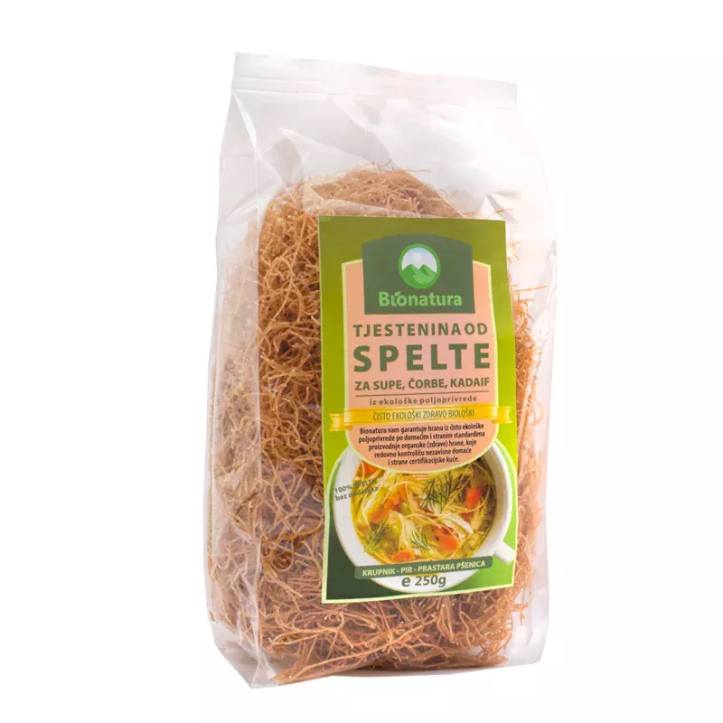 Tjestenina za supe od spelte 250g